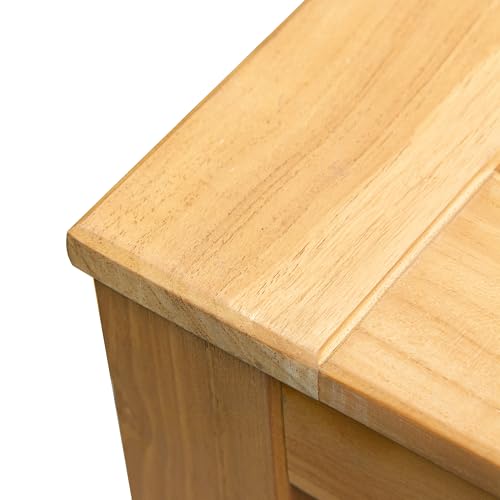 Cambridge Casual Sydney Teak Wood 7 Piece Outdoor Dining Set All-Weather Wicker/Light Tan