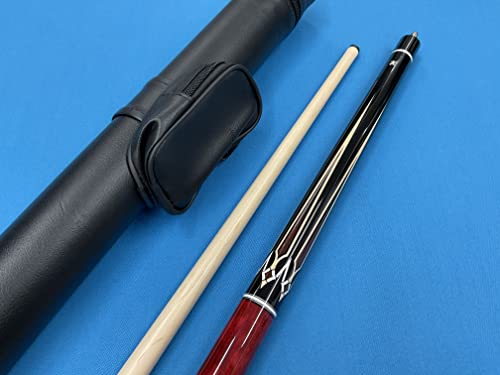 Generic Carom Cue Adam Sendai with Case for 3 Cushion Billiards
