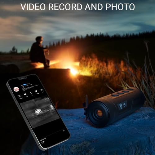theOpticGuru ATN BlazeSeeker Thermal Hunting Monocular Black