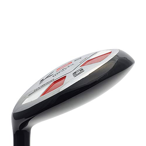 Majek Left Handed Golf Hybrid Set Black