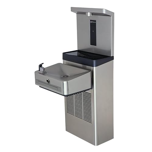 Haws Wall Mounted Drinking Fountain Stainless Steel