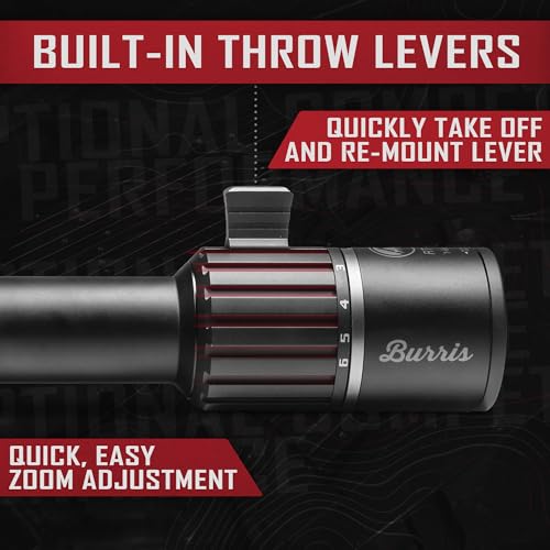 Burris Optics RT-6 Riflescope 1-6x24mm Kit with Fastfire and PEPR Mount Black