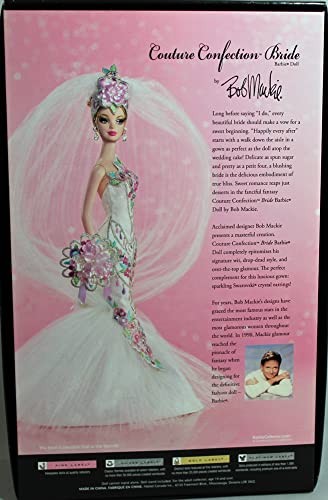 Barbie Mattel Bob Mackie Couture Confection Doll Limited Edition Gold