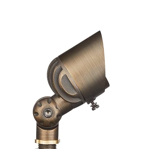 VOLT Cast Brass G4 Infiniti 30 LED Outdoor Spotlight Kit with Transformer Bronze