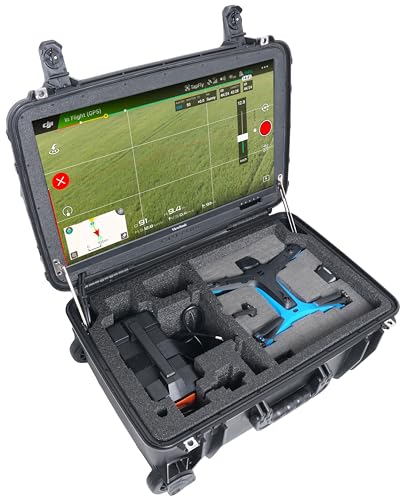 Case Club Battery Powered Mobile Monitor Station Black