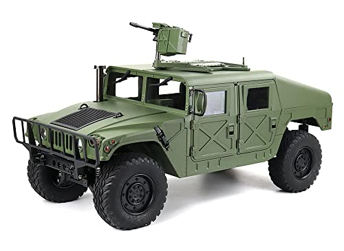 Integy HG-P408 1/10 4X4 RC Military H1 ARTR with 2.4GHz Remote, Sound & Light Upgrades