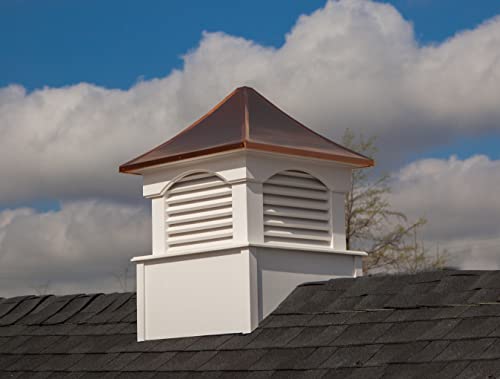 Good Directions CL36V Carlisle Vinyl Cupola 36" Square x 49" High White