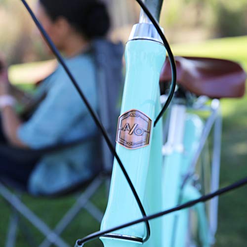 sixthreezero A/O Frida Women's Bicycle 7-Speed Step-Through Touring Hybrid Bike Mint Green