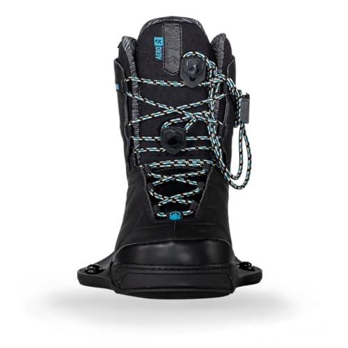 Liquid Force AERO 6X Wakeboard Binding 9-10 Black