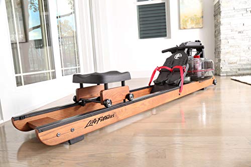 Life Fitness Row HX Trainer Natural Wood