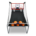 Pop-A-Shot Indoor/Outdoor Dual Shot Arcade Basketball Game Black