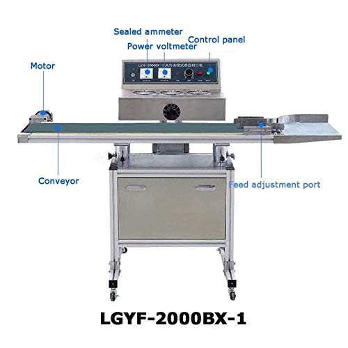 HayWHNKN Electromagnetic Induction Sealer Silver 20mm-130mm
