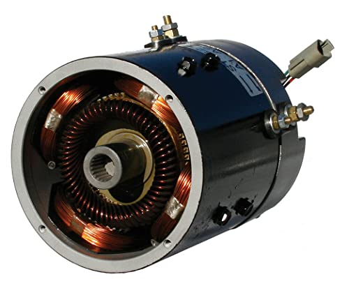 Performance Plus Carts Nidec AMD 36V Speed Golf Cart Motor for EZGO TXT DCS/PDS Models | 4.45 HP @ 3570 RPM | 19 Spline