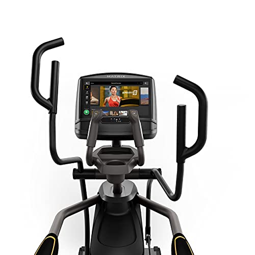 Matrix Fitness E50 Elliptical Trainer with XIR Console Black/Yellow