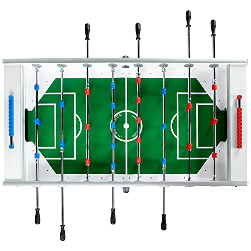 Garlando G-500 Foosball Table Weatherproof Indoor & Outdoor White