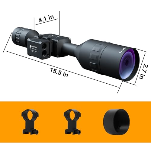 Hwishare Twilite Rifle Scope Full Color Night Vision Black