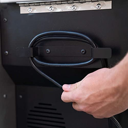 Lifetime Gas Grill and Wood Pellet Smoker Combo with WiFi and Bluetooth Control Black & Silver