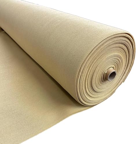Farm Plastic Supply VBS Sand/Tan Shade Cloth 85% Mesh Fabric 24' x 175' Tan