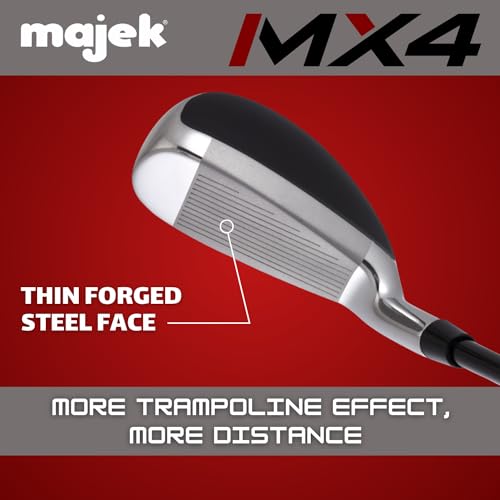 Majek Men’s MX4 Hybrid Iron Set Black