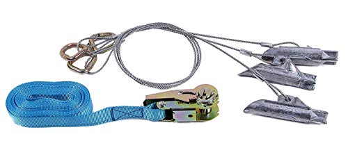 Rittenhouse Duckbill Root Ball Anchor Kit - Large Earth Anchors - Pack of 10