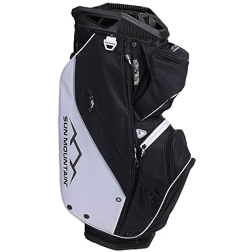 Sun Mountain Women's Sync Golf Cart Bag Black/White