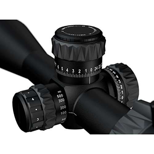 Meopta Optika6 4.5-27x50 FFP Hunting Scope Black