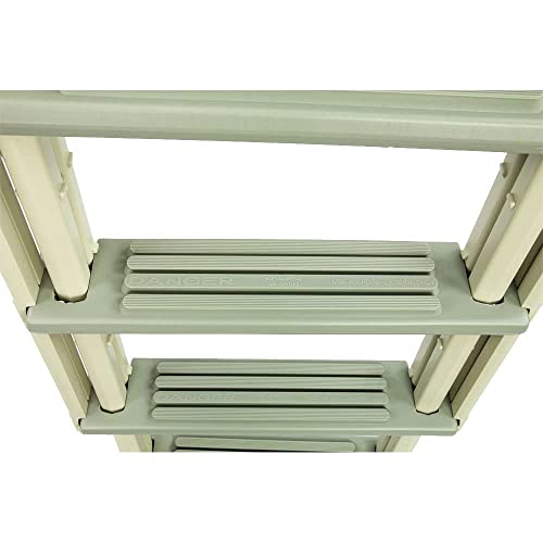Confer Plastics Above Ground Pool Ladder Warm Grey/Blue