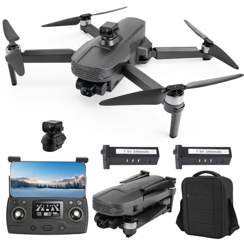 Tucok 011RTS 4K Camera Drone GPS Obstacle Avoidance Dark Black