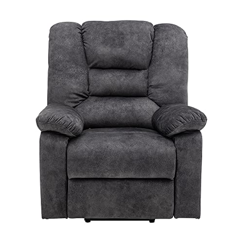 FANYE Electric Power Lift Chair for Elderly with Massage and Heat Dark Gray
