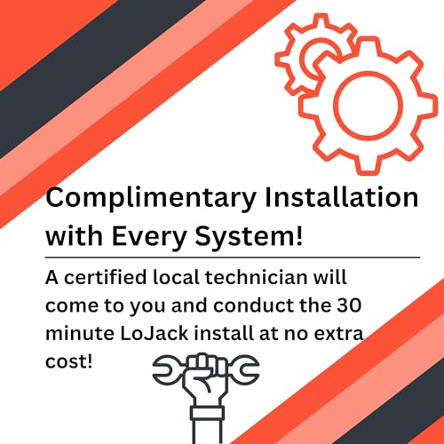 VG Motors LoJack GPS Equipment Tracking System for Construction Machinery Theft Protection - No Monthly Fee (3 Years)