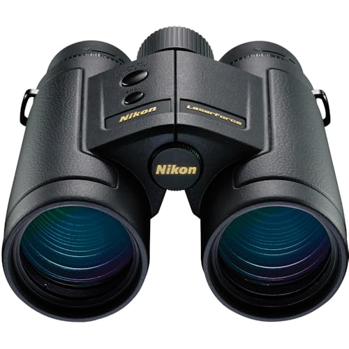 Nikon LaserForce 10x42 Rangefinder Binoculars Renewed Black