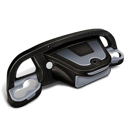 Revenge Golf Cart Parts & Accessories DoubleTake Black Sentry Dash with Silver Inserts Club Car Precedent