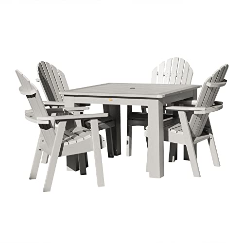 Highwood Hamilton 5-Piece Square Dining Set Harbor Gray
