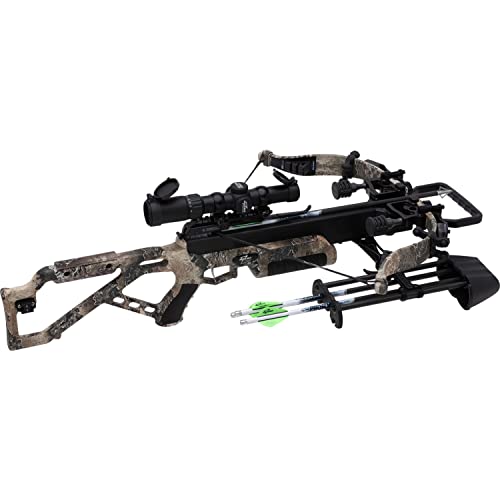 Excalibur Micro 380 Lightweight Compact Ambidextrous Crossbow Realtree Excape w/Overwatch Scope