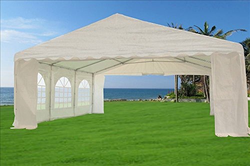 DELTA 20'x20' PE Party Tent White