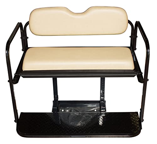 Performance Plus Carts Club Car Precedent Golf Cart Flip Folding Rear Seat Kit Buff