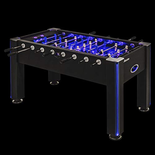 Atomic LED Light Up Foosball Table 55" Azure