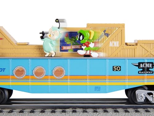 Lionel Looney Tunes Freight O Gauge Train Set Bluetooth & Remote Multi-color