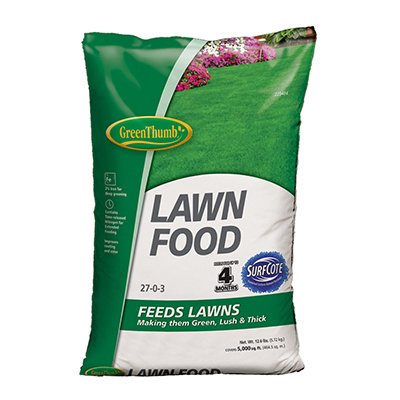 Green Thumb Lawn Food 27-0-3 Formula 5,000 Sq. Ft. Coverage