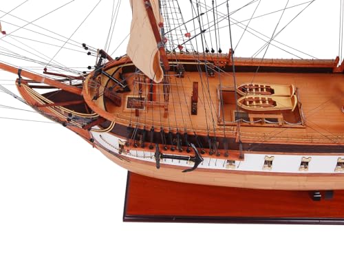 Old Modern Handicrafts USS Constitution Model Ship & Hat Combo Multi Color
