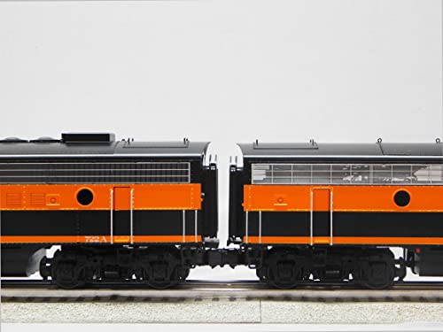Lionel Bessemer & Lake Erie F7 AB Diesel Locomotive Engine Set O Gauge Multicolor