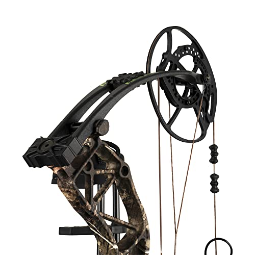Bear Archery Resurgence Ready to Hunt Compound Bow Package 60 lb Left Hand Mossy Oak Break Up Country DNA