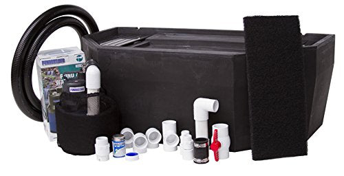 Pond Builder Basin Kit for Small Formal Falls Black