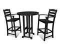 Polywood La Casa Café Bar Set Black