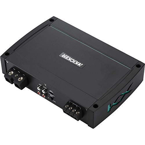 KICKER 10-Inch Premium Marine Subwoofer & 48KXMA12002 Marine Amp Bundle