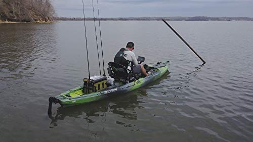 Wilderness Systems Radar 115 Sit on Top Fishing Kayak Helix PD™ Pedal Drive System 11.6 ft Mesa Camo