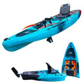 Reel Yaks 10.8ft Rapido Modular Propeller Drive Fishing Kayak Blue Black Camo