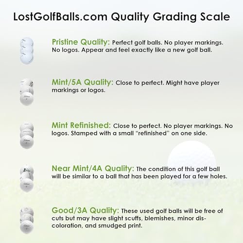 LostGolfBalls.com Titleist Pro V1 Golf Balls Good Condition AAA Quality Recycled White