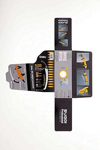 Silky Professional Curved Landscaping Hand Saw Sugoi 360mm Yellow (Pack of 5)