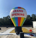 Air-Ads Supplies 20ft Inflatable Rainbow Hot Air Balloon Display Multicolor